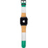 Ivory Coast Flag Distressed Apple Watch Band 38-40mm